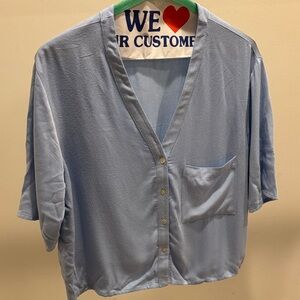 Chloe & Katie Light Blue Blouse